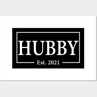 Wedding Anniversary Hubby 2021 Posters and Art